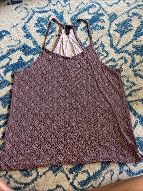 GAP Floral Print Tank Top - Size L